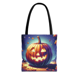 Halloween Jack-O-Lantern Tote Bag