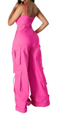 She’s Hot Jumpsuit Sizes : S-XXL (4 Colors Available)