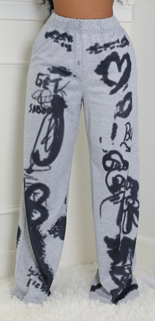 Scribble Sweatpants (S-L)