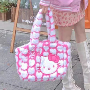 Hello Kitty Bag Fluffy Bag